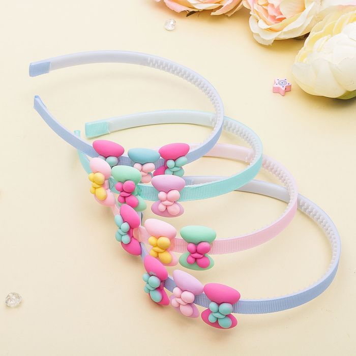 Ободок для волос "Нежность" бантик