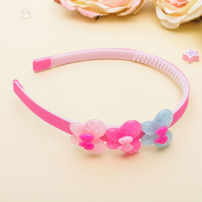 Ободок для волос "Нежность" бабочка