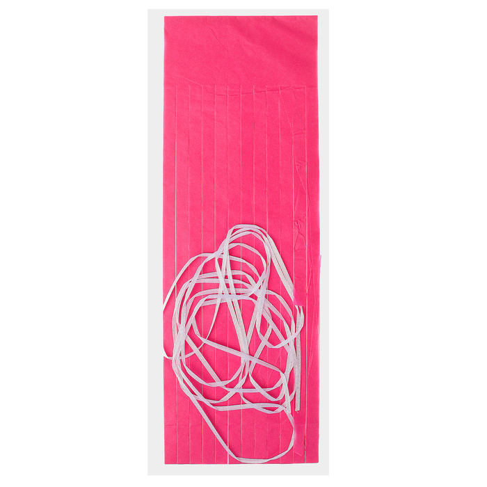 Декор тассел "Кисточки" в наборе 5 штук, цвет розовый