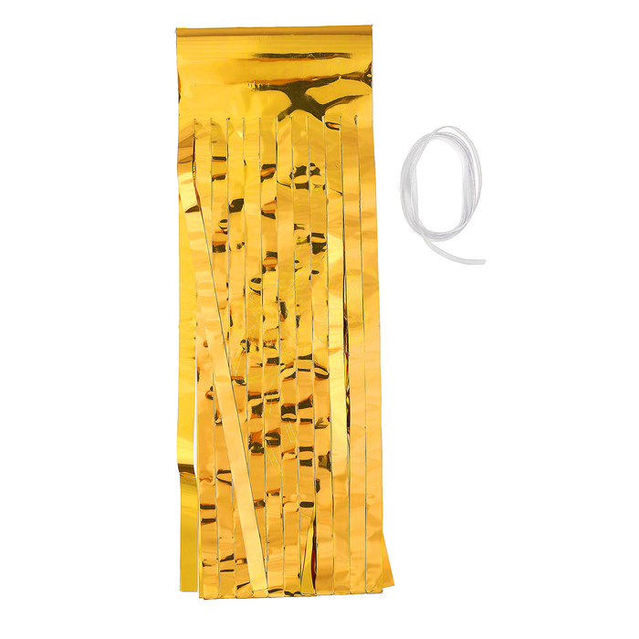 Декор тассел "Кисточки" в наборе 5 штук, цвет золото