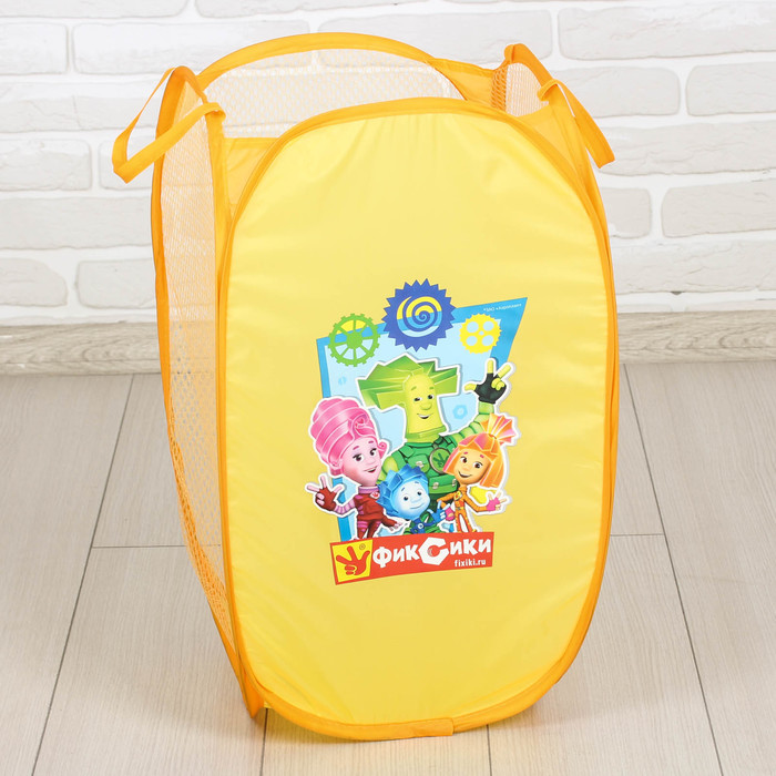 Корзина для хранения ФИКСИКИ "Семья" с термопринтом