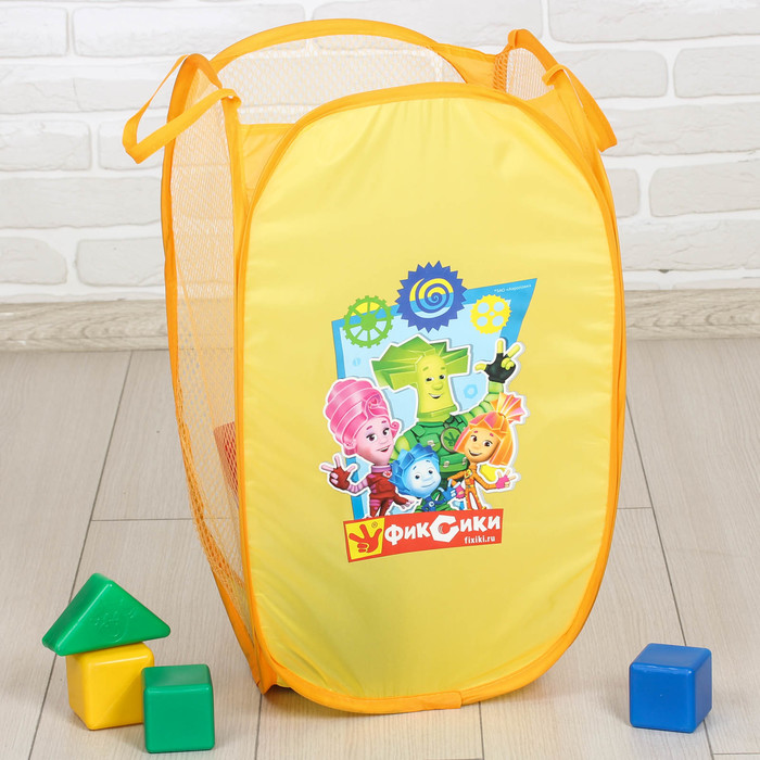 Корзина для хранения ФИКСИКИ "Семья" с термопринтом