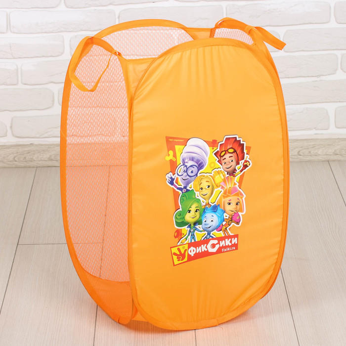 Корзина для хранения ФИКСИКИ "Друзья" с термопринтом