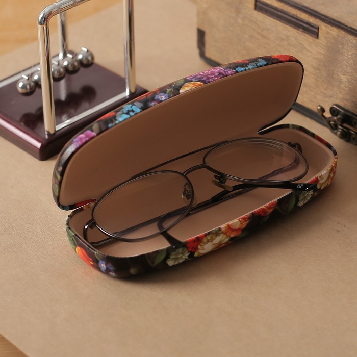 Футляр для очков Алан,16*3,7*5,5см, отдел, микс