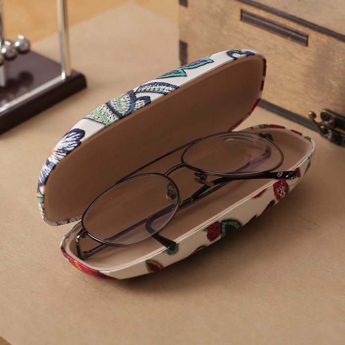 Футляр для очков, 1 отдел, МИКС