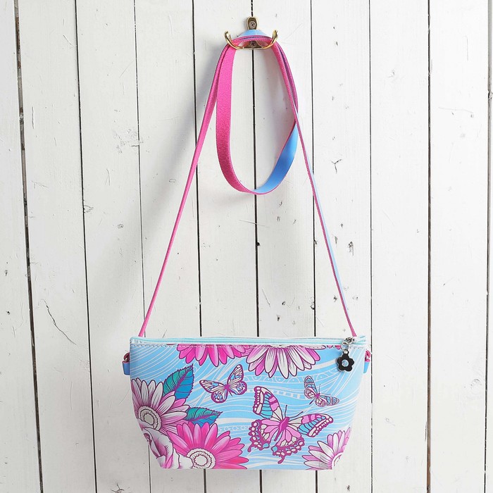 Сумочка детская "Бабочки", 22 х 12 см