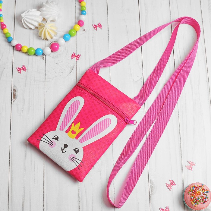 Сумочка детская "Зайчишка", 16 х 11 см