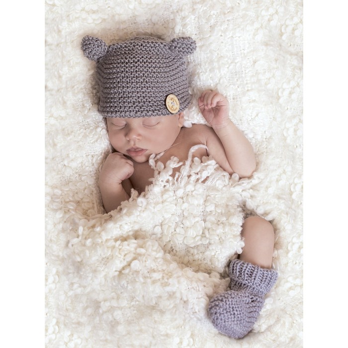 Набор для вязания: костюмы для новорожденных «Мишка», 16 х 11 х 4 см