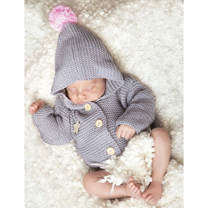 Набор для вязания: костюмы для новорожденных «Счастье мое», 16 х 11 х 6 см