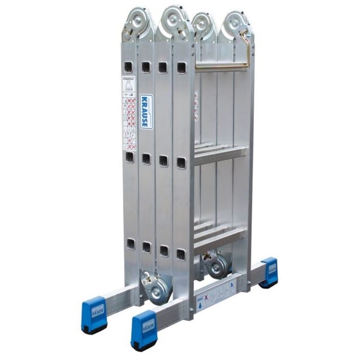 Стремянка-трансформер KRAUSE STABILO, четырехсекционная, шарнирная, 3 перекладины