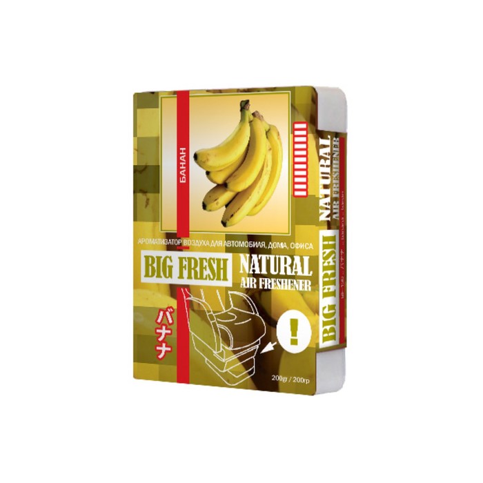 Ароматизатор воздуха "BIG FRESH" банан
