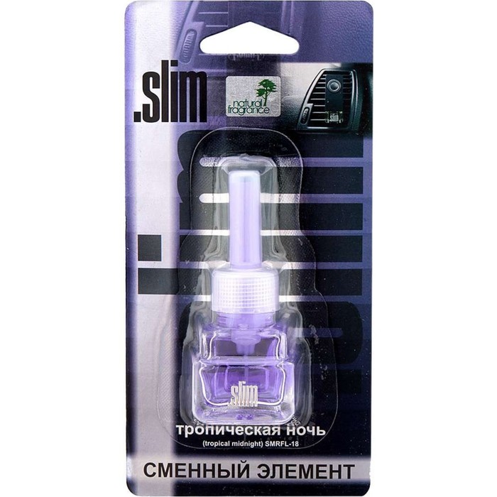 Сменный блок для SLIM Тропическая ночь ароматизатор на дефлектор slim тропическая ночь