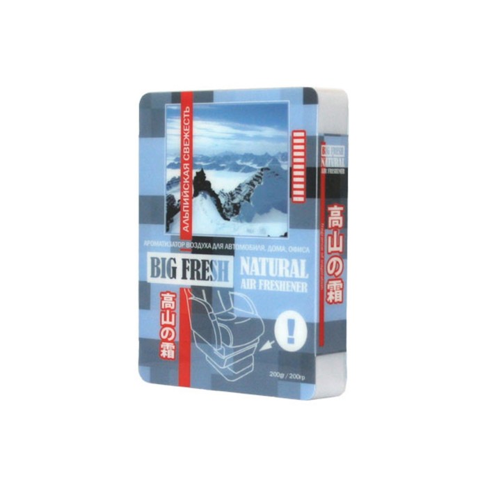 Ароматизатор воздуха "BIG FRESH" альпийская свежесть