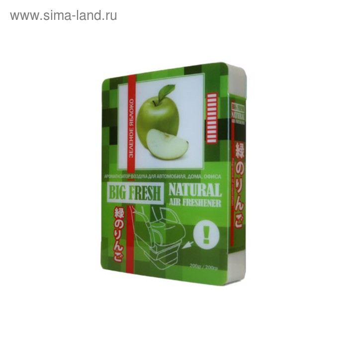Ароматизатор воздуха BIG FRESH зеленое яблоко