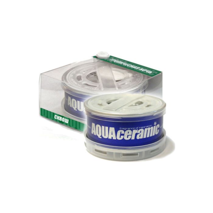 Ароматизатор воздуха керамический в металлической банке "AQUA CERAMIC" сквош