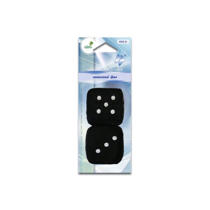 Ароматизатор воздуха "Игральные кубики" океанский бриз