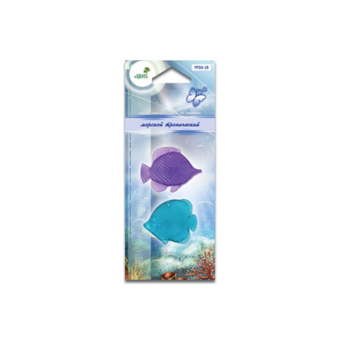 Ароматизатор воздуха гелевый "Коралловые рыбки" морской тропический