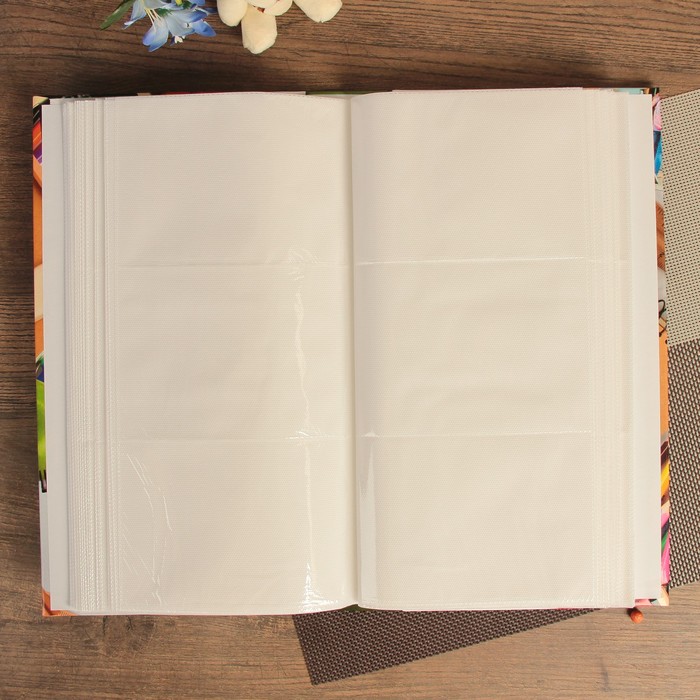 Фотоальбом на 300 фото 10х15 см "Наш класс. Самый дружный класс" 33,5х17,5 см