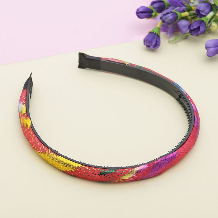 Ободок для волос "Молли" 1,2 см, перелив, микс