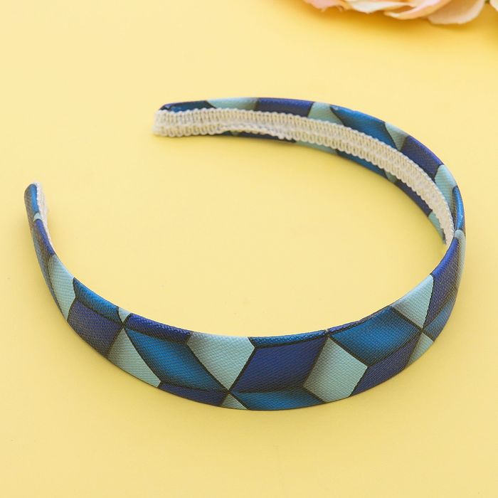 Ободок для волос "Молли" 2,5 см, фигуры, микс
