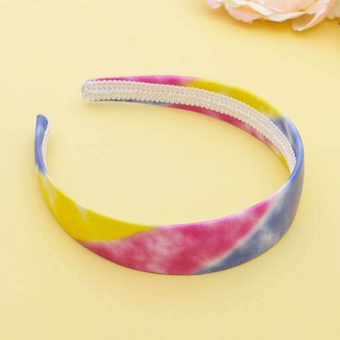 Ободок для волос "Молли" 2,5 см, туман, микс