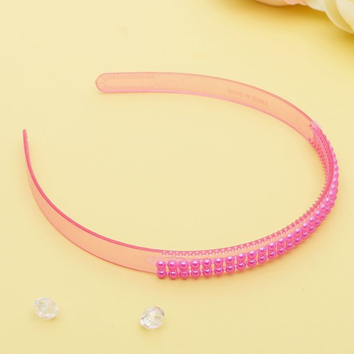 Ободок для волос "Гранд" 1,2 см, дорожка, микс