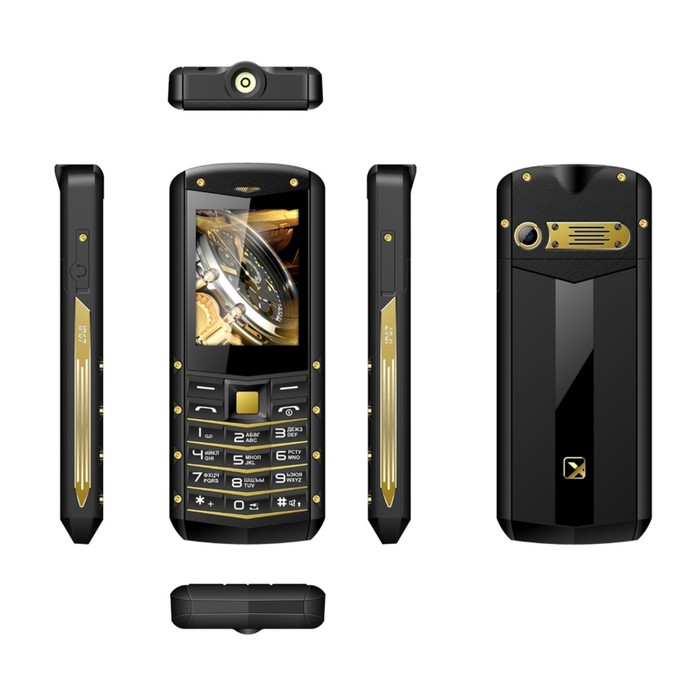 Сотовый телефон Texet TM-520R Black Yellow