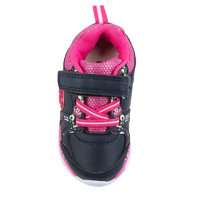 Кроссовки со светодиодами для девочек арт. E7873, цвет синий, размер 23