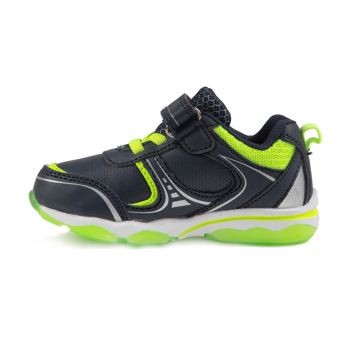 Кроссовки со светодиодами для мальчиков арт. E7885, цвет синий, размер 22