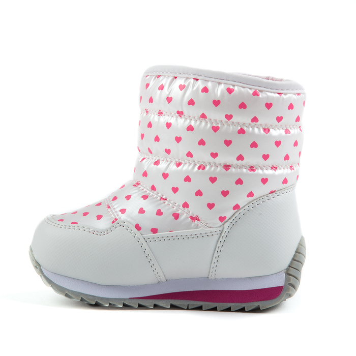 Дутики для девочек арт. F7551, цвет белый, размер 25