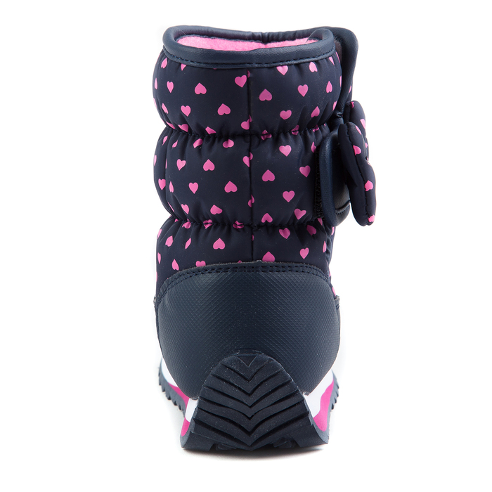 Дутики для девочек арт. F7567, цвет тёмно-синий, размер 30