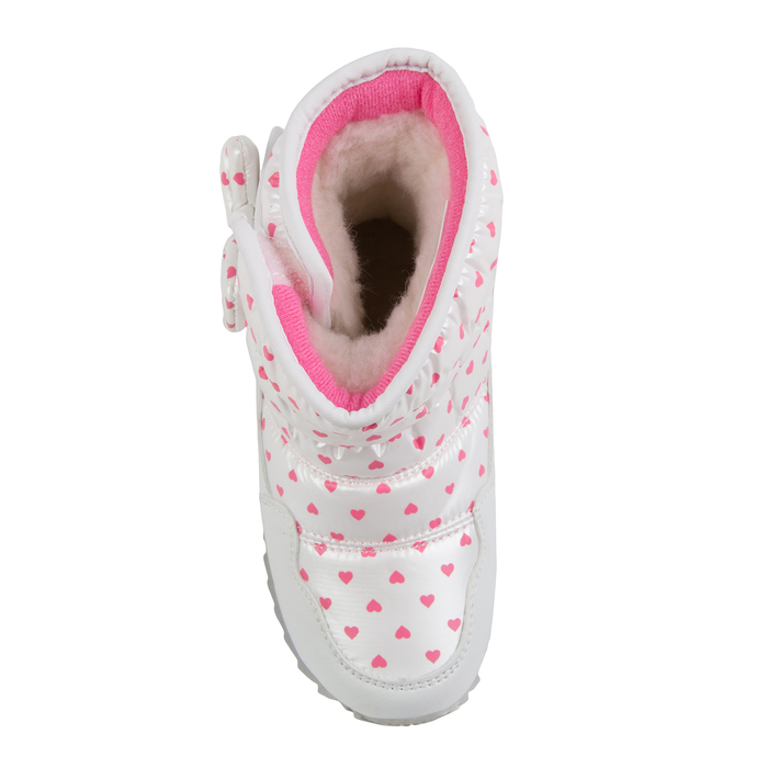 Дутики для девочек арт. F7569, цвет белый, размер 28