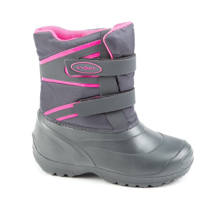 Сапоги детские "Томми" (Серый/серо-розовый) (р. 28/29)