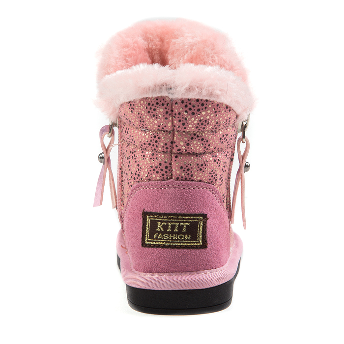 Угги для девочек арт. G8047, цвет розовый, размер 23