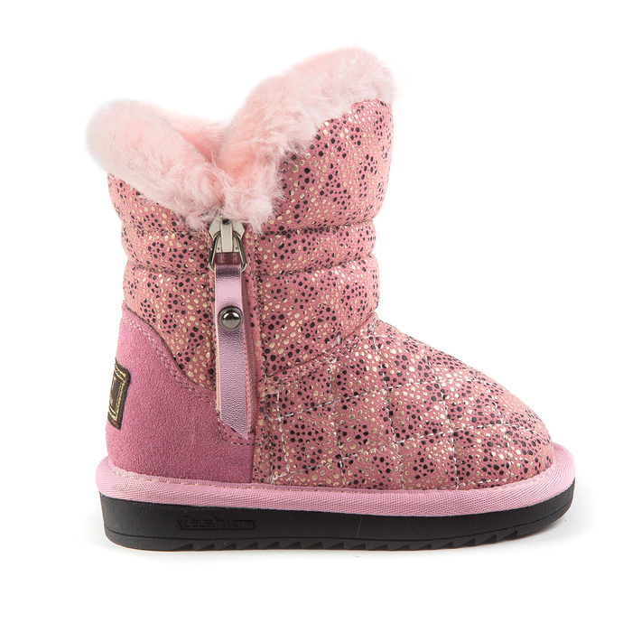 Угги для девочек арт. G8047, цвет розовый, размер 24