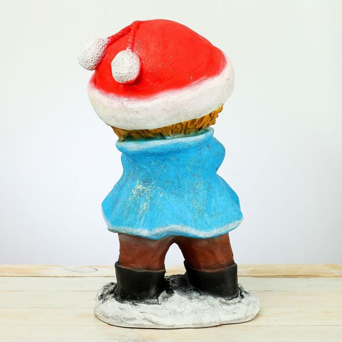 Статуэтка "Девочка с корзинкой" с блестками 50х26см