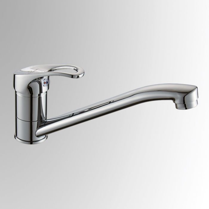 Смеситель для кухни "Славен" СЛ-ОД-Б21, излив 250 мм, однорычажный