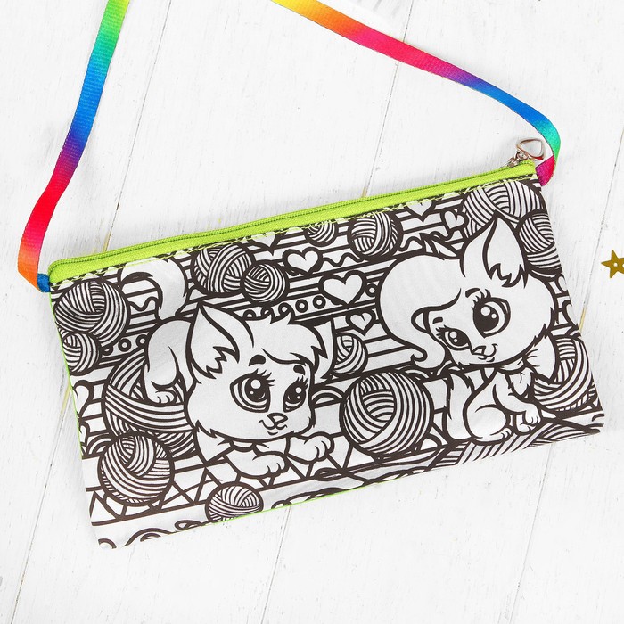 Набор креативного творчества "My Color Clutch" клатч-пенал-раскраска фломастерами CCL-02-05 281163