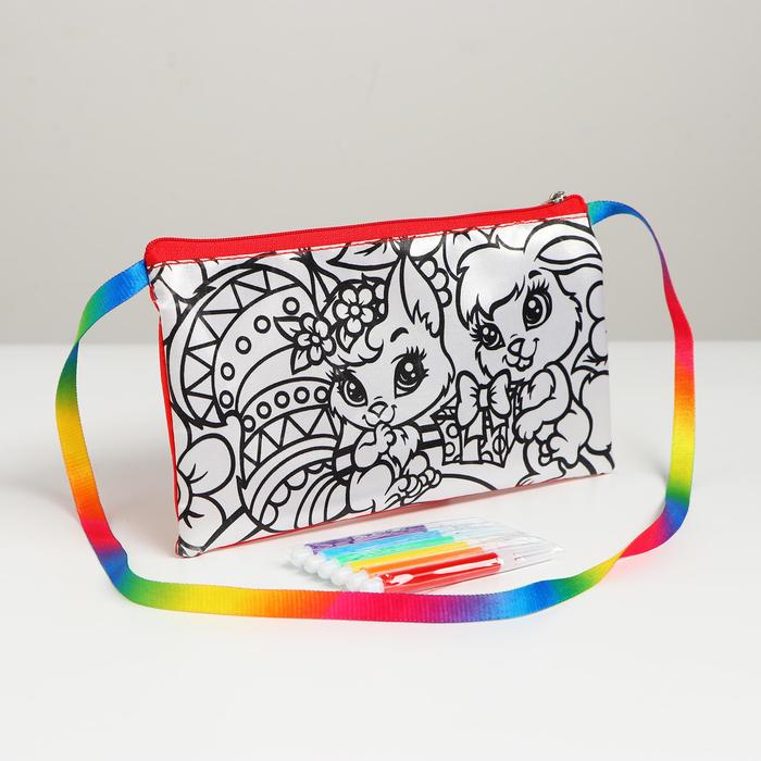 Набор креативного творчества "My Color Clutch" клатч-пенал-раскраска фломастерами CCL-02-06 281163