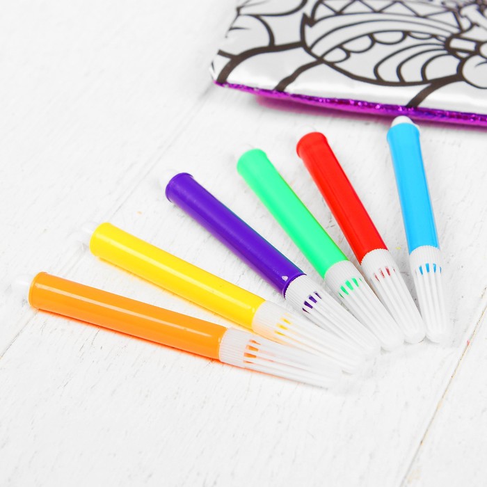 Набор креативного творчества "My Color Clutch" клатч-пенал-раскраска фломастерами CCL-02-06 281163