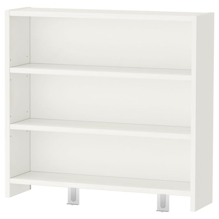 Настольная полка, цвет белый/зеленый ПОЛЬ