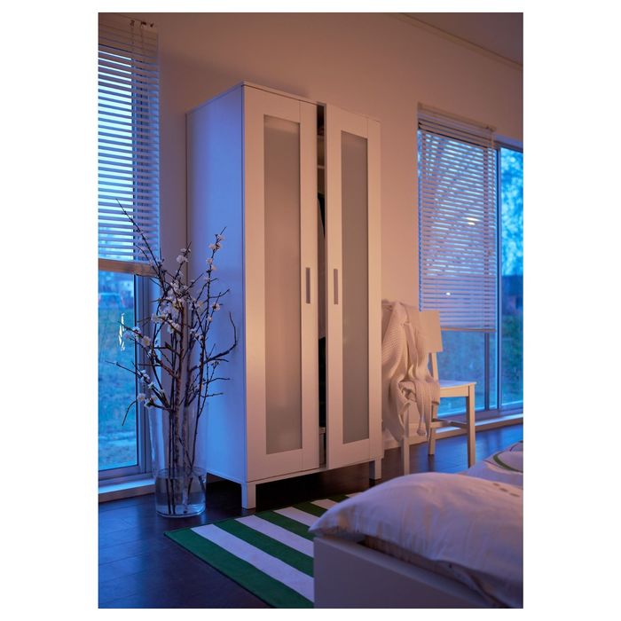 Шкаф платяной, цвет белый АНЕБУДА