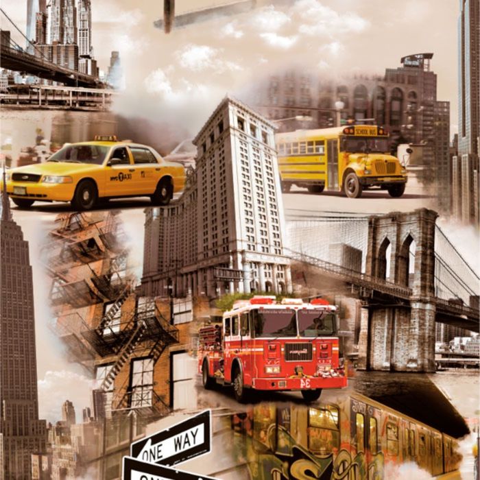 Обои дуплексные Саратов Д477-02 Авеню-А 0,53х10 м