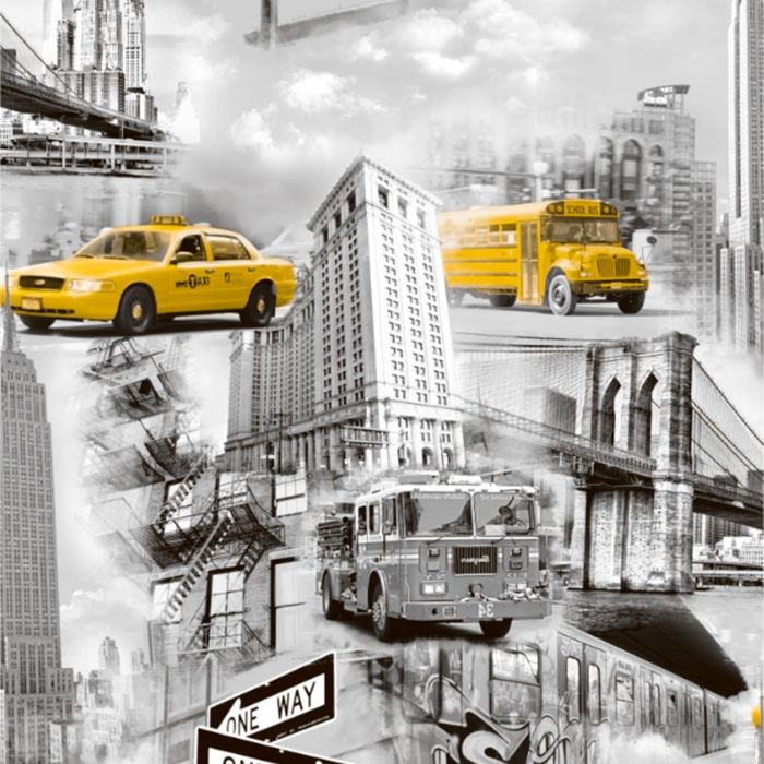 Обои дуплексные Саратов Д477-07 Авеню-А 0,53х10 м