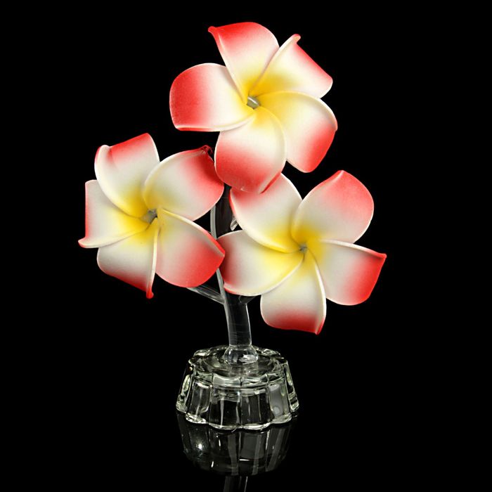 Сувенир "Цветок Экзот, 3 бутона" световой, МИКС