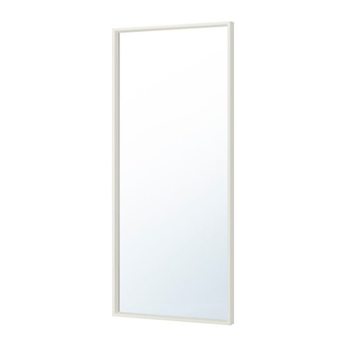 Зеркало, цвет белый НИССЕДАЛЬ