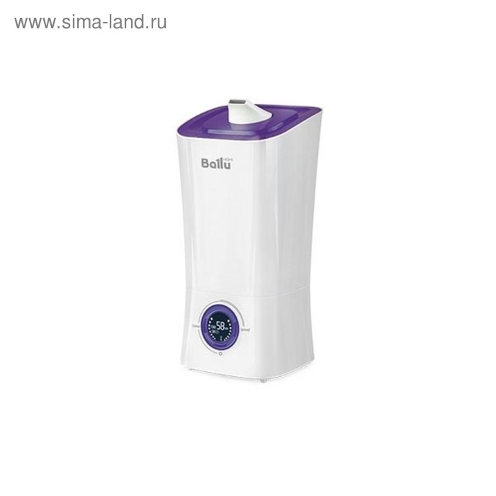 Увлажнитель воздуха Ballu UHB-205, ультразвуковой, 23 Вт, 3.6 л, до 40 м2, бело-фиолетовый