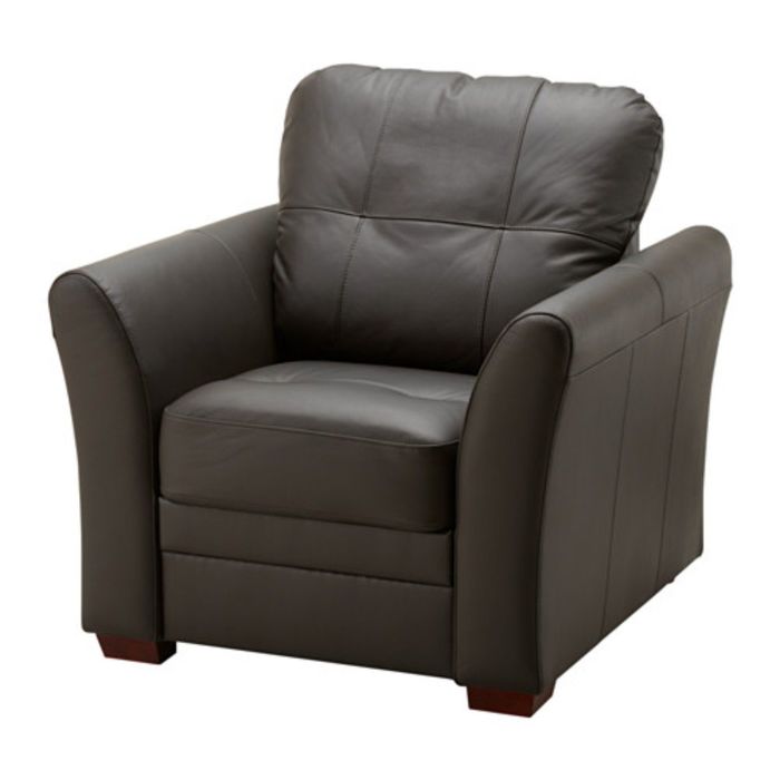 Кресло, Глосе/Бумстад темно-коричневый ГЕССБЕРГ