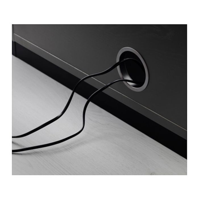 Шкаф с дверями, цвет черно-коричневый ГАЛАНТ