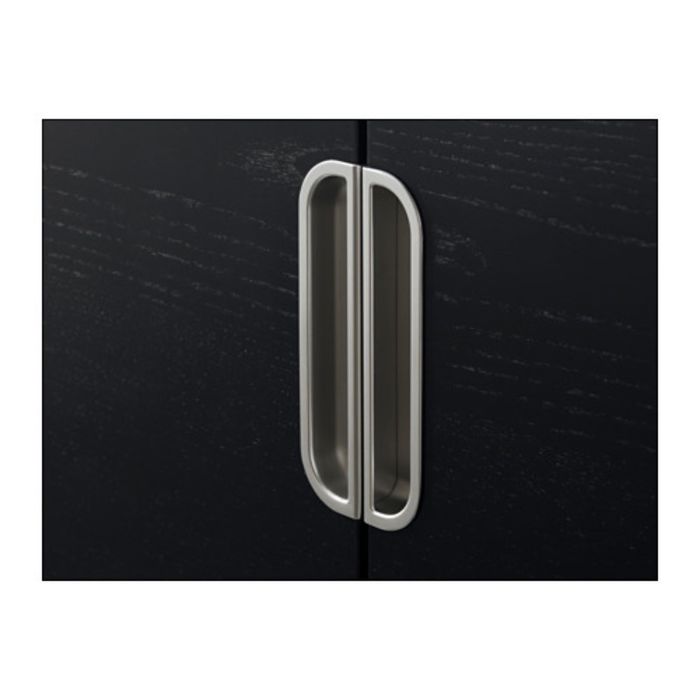 Шкаф с дверями, цвет черно-коричневый ГАЛАНТ